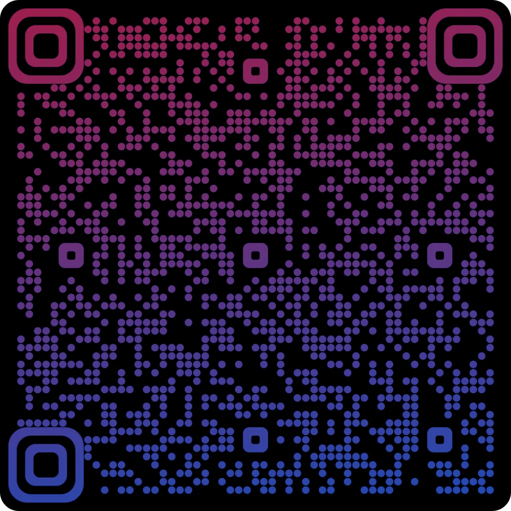 Telsim eSIM Australia QR code with pink gradient color